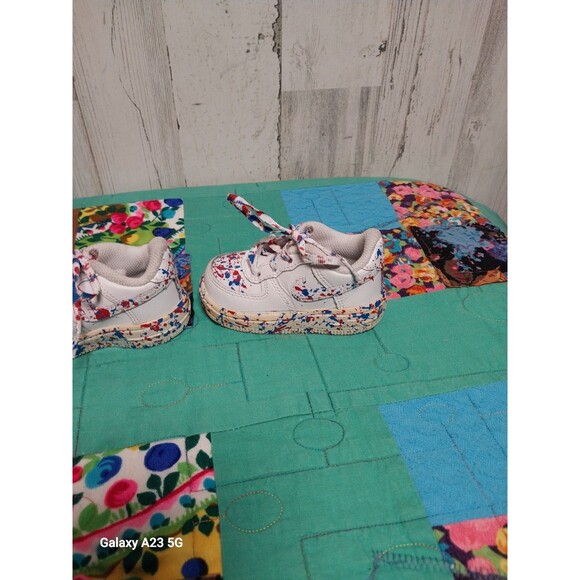 Nike Force 1LE Baby Shoes DH2926-111 Size 4C - Picture 7 of 9